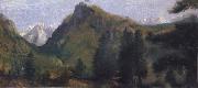 Arthur Bowen Davies Mountain Beloved of Spring oil painting picture wholesale